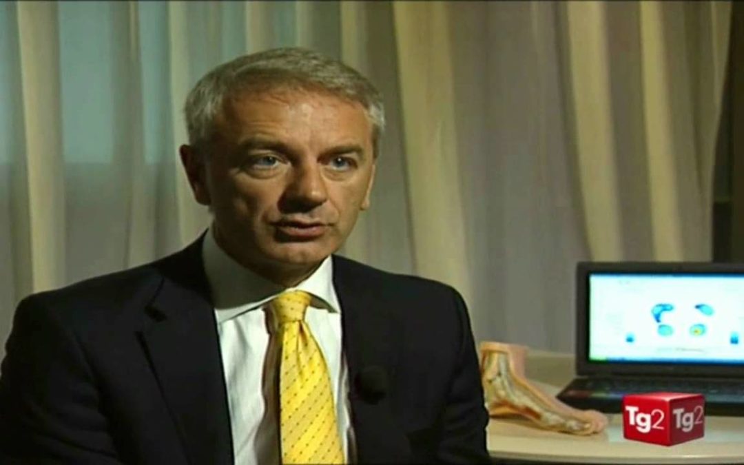 Medicina 33 – Rai 2 Il piede dell’anziano – Il prof Avagnina intervistato nello studio di Sanremo